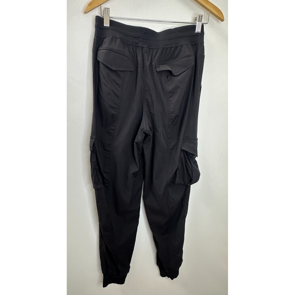 Lululemon Dance Studio Relaxed-Fit Mid-Rise Cargo Jogger Pants Black Size Small - Picture 2 of 11